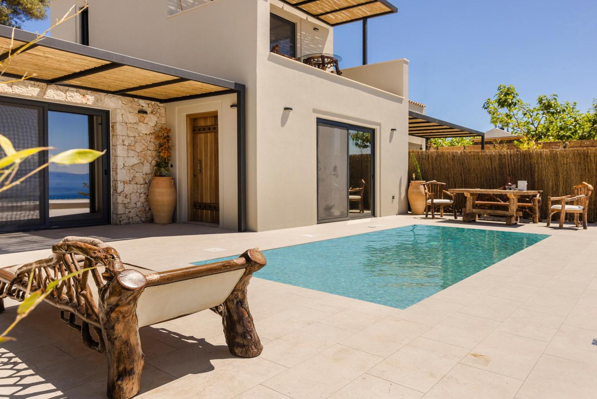 Hilaritas Luxury Suites Sea View, Private Pool & Jacuzzi Paradise Ratzaklíon 외부 사진