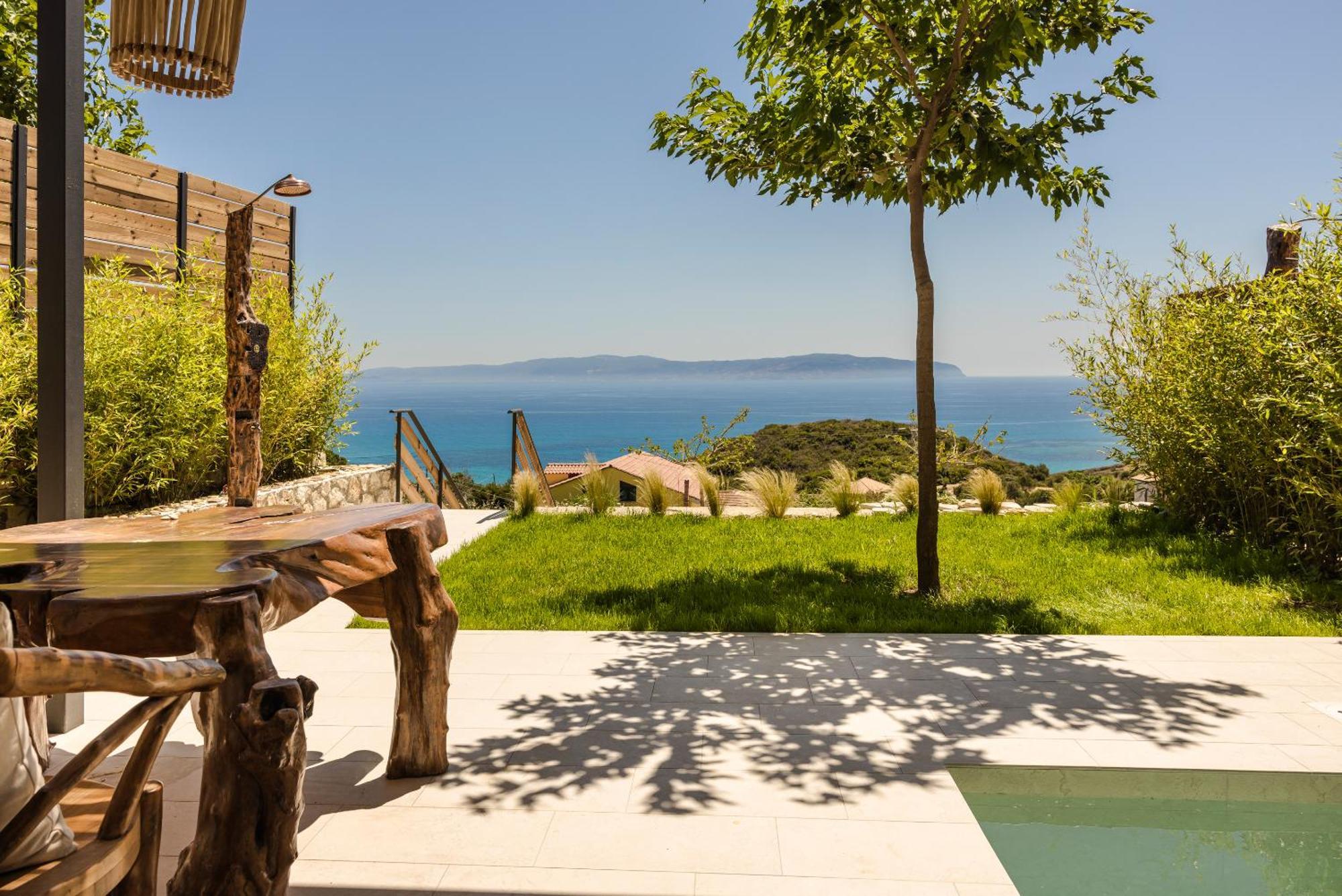 Hilaritas Luxury Suites Sea View, Private Pool & Jacuzzi Paradise Ratzaklíon 외부 사진