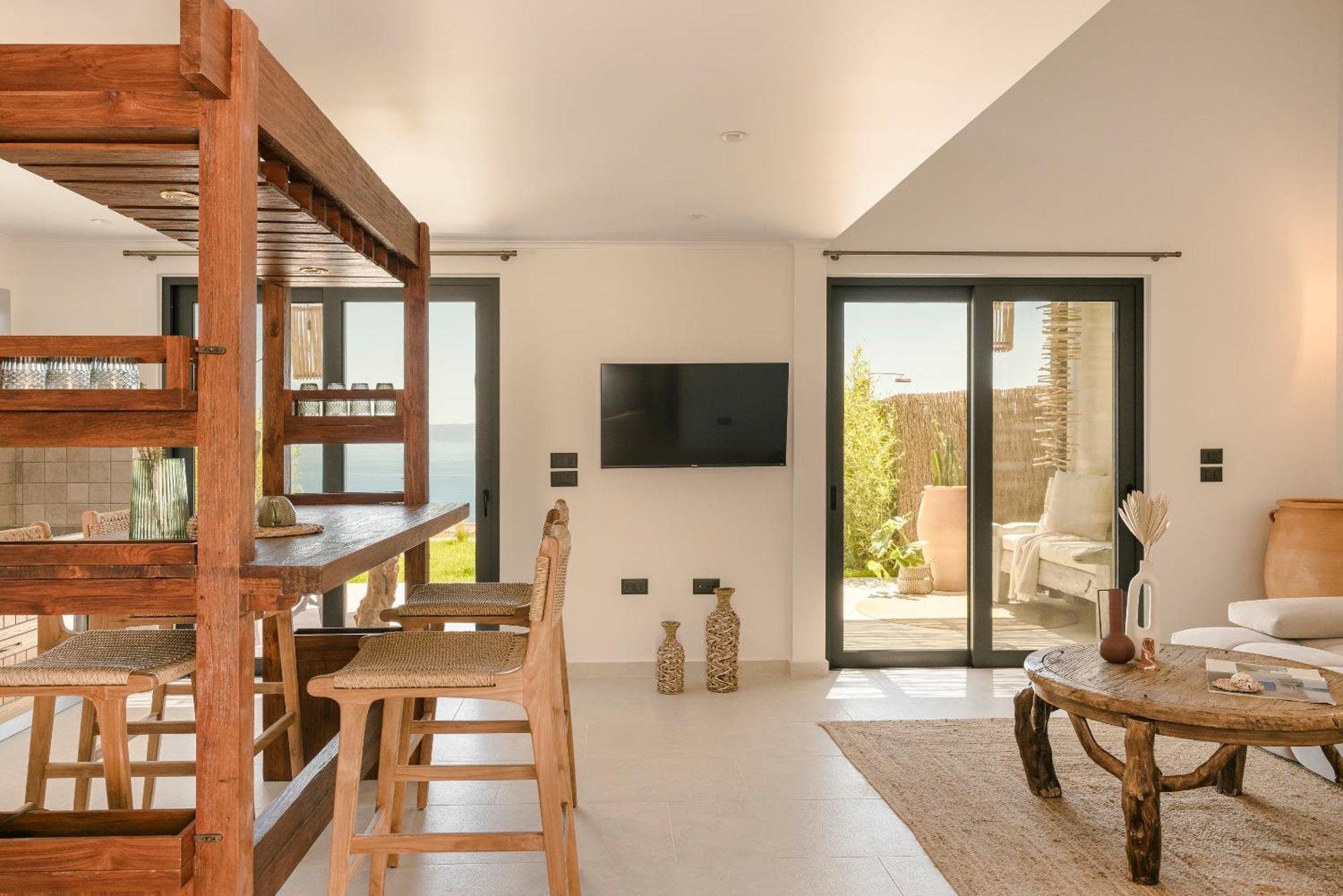 Hilaritas Luxury Suites Sea View, Private Pool & Jacuzzi Paradise Ratzaklíon 외부 사진